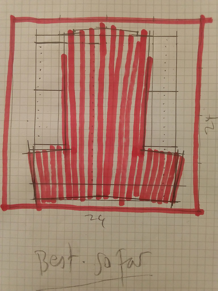 Initial sketch design three