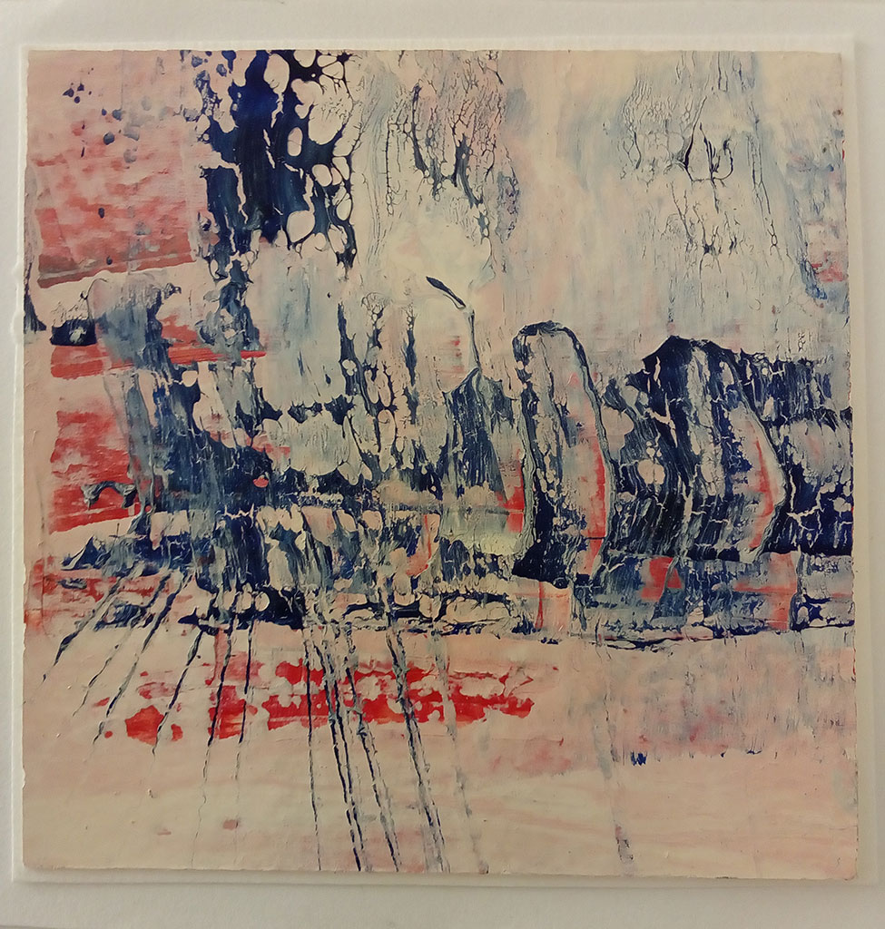 Painting exercise for an abandoned canvas